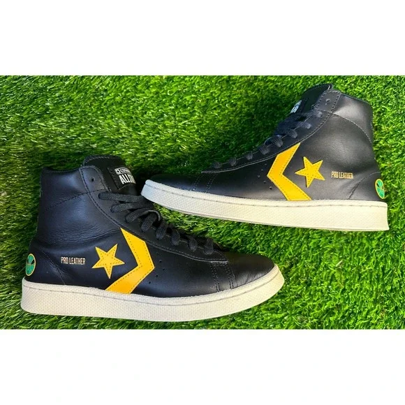 Converse Chuck 70 Hi Tops Roswell Rayguns Black Leather Sneakers Kids 6 - Picture 4 of 8